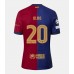 Barcelona Dani Olmo #20 Domácí Dres 2024-25 Krátkým Rukávem